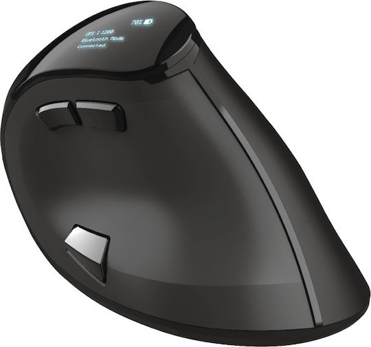 Trust Voxx Wireless & Wired Ergonomic Bluetooth Vertical Mouse Black