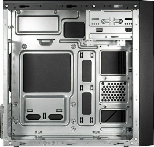 Inter-Tech IT-6505 Reto Micro Tower Κουτί Υπολογιστή Μαύρο