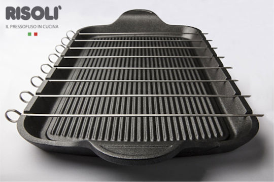Risoli Non-Stick - Antiaderent Placă de copt Față și spate cu Suprafață din Aluminiu Cositorit 47bucx26buccm
