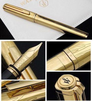 Waterman Exception Marks Writing Pen Gold