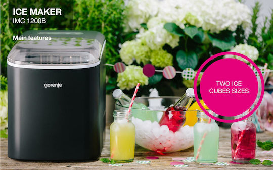 Gorenje IMC1200B Ice Machine with Stirring Mode and Daily Production 12kg 559065