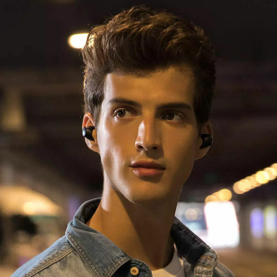 Haylou T16 In-ear Bluetooth Handsfree Earphones with Sweat Resistance and Charging Case Black