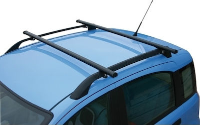 Nordrive Roof Bars Aluminum S/W Club 127cm. for Cars with Factory Bars (without Legs) Black