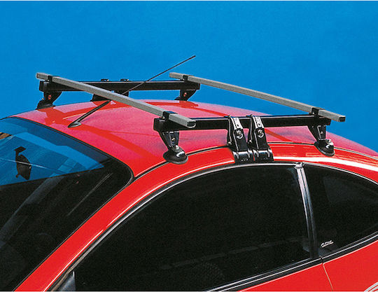 La Prealpina Aluminum Car Roof Bar Calypso for Ford Puma 3D without Legs Silver