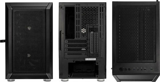 Kolink Citadel Mesh Gaming Midi Tower Κουτί Υπολογιστή με Πλαϊνό Παράθυρο Μαύρο
