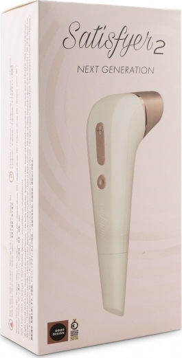 Satisfyer 2 Next Generation Αναρροφητής Αιδοίου με Δόνηση White/Gold