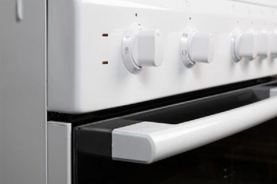 Davoline DAE 600 W Herd 72Es mit Emailkochfeldern B60cm. White