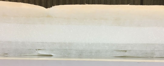 Bs Strom Mattress Topper Sapphire Top Foam Plus Semi-Double Foam 110x200x10cm