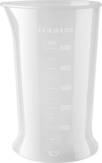 Taurus Robot 600 Easy Inox Ραβδομπλέντερ με Ανοξείδωτη Ράβδο 600W Λευκό