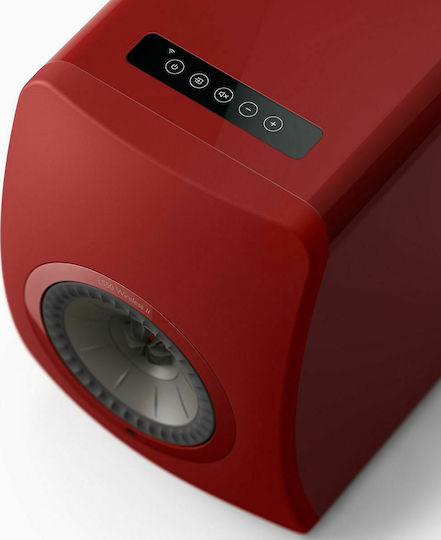 Kef LS50 Wireless II Aktive Lautsprecher 2 Anzahl von Fahrern 760W (Paar) Rot