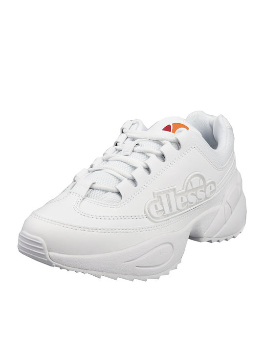 Q3 Sparta Γυναικεία Chunky Sneakers Λευκά