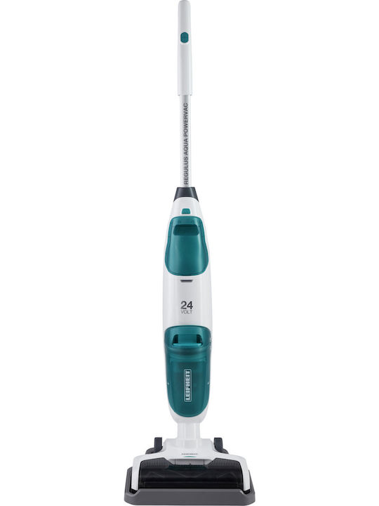 Leifheit Regulus Aqua PowerVac Reîncărcabilă Aspirator Stick 24V Albă