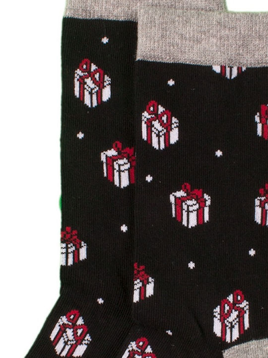 John Frank Christmas Presents Γυναικείες Χριστουγεννιάτικες Κάλτσες Μαύρες John Frank Christmas Presents Γυναικείες Χριστουγεννιάτικες Κάλτσες Μαύρες