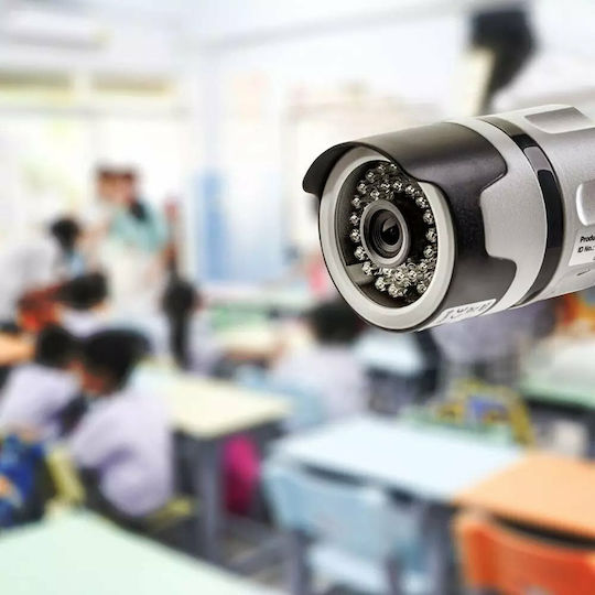 V-TAC VT-5157 IP Cameră de Supraveghere Wi-Fi Full HD+ 3MP Rezistentă la apă cu Comunicare Bidirecțională și Lentilă 3.6mm