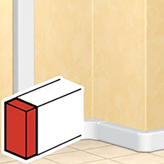 Legrand Dlp Racord De Canal Capac Final Pentru Canale 80x35 & 80x50mm 010722