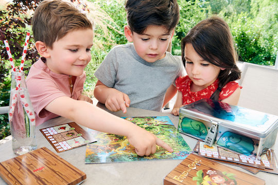Joc de Societate Find the code! Pirate Island 5+ Ani 304839 (EN) Haba