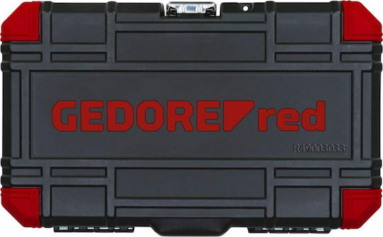 Gedore R49003033 Καστάνια με Καρυδάκια 1\4" 33τμχ