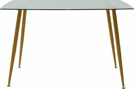 Chloe Τραπεζαρίας Ανθρακι 120x70x75εκ. Chloe Τραπεζαρίας Ανθρακι 120x70x75εκ.