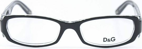 Dolce & Gabbana Κοκκάλινος Σκελετός Γυαλιών Μαύρος DG1172 675