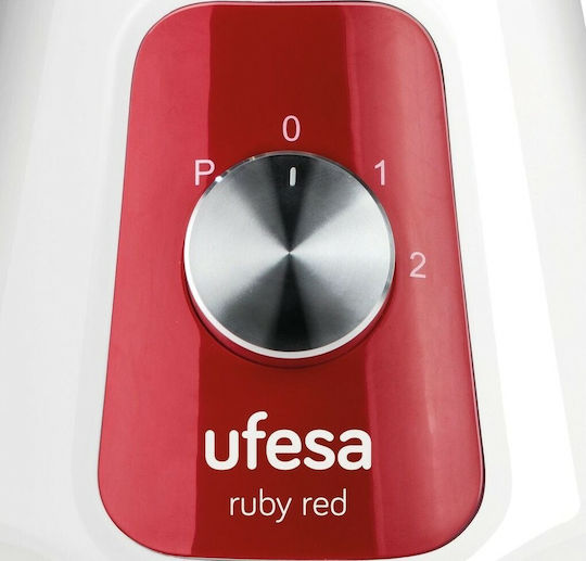 Ufesa BS4717 Μπλέντερ με Πλαστική Κανάτα 1.5 lt 500W Κόκκινο