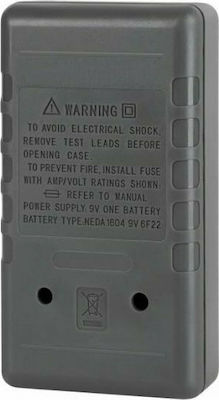 Rebel Digital Multimeter with Measurement AC / DC / Resistor RB-830BUZ