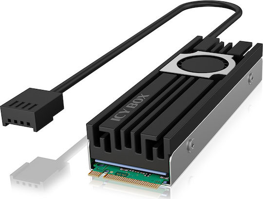 Icy Box Ψύξη Μ.2 SSD Μαύρο