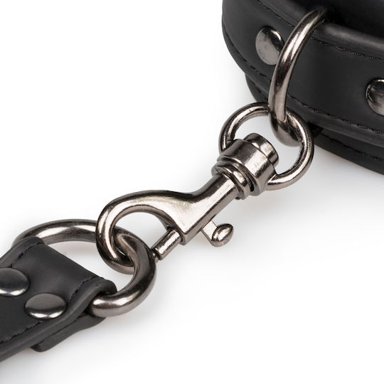 Easytoys Fetish Collection Hogtie with Hand & Anklecuffs Limb Restraint Set in Black Color