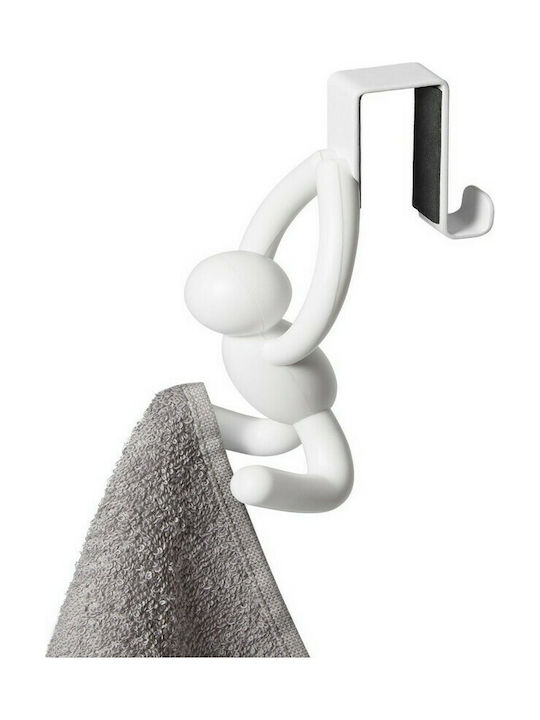 Umbra Door Hook Buddy 2 Slots Plastic 6.2x7.4x12.9cm 2 Pieces