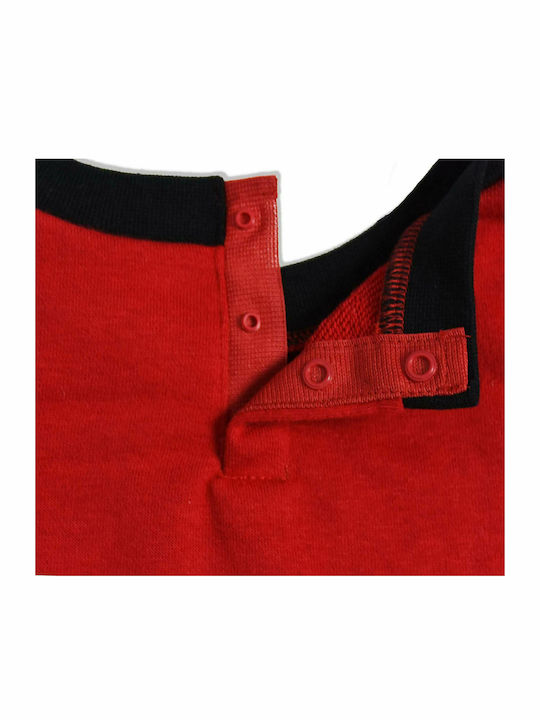 Kinder Sweatpants Set - Jogginganzug Rot 2Stück Practice Flight Crew