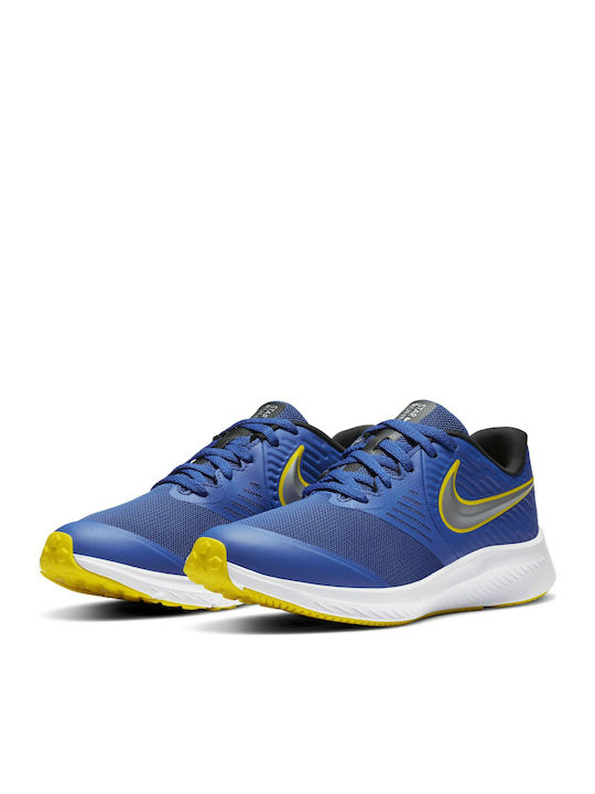GS Star Runner 2 Αθλητικά Παιδικά Παπούτσια Running με Κορδόνια Μπλε