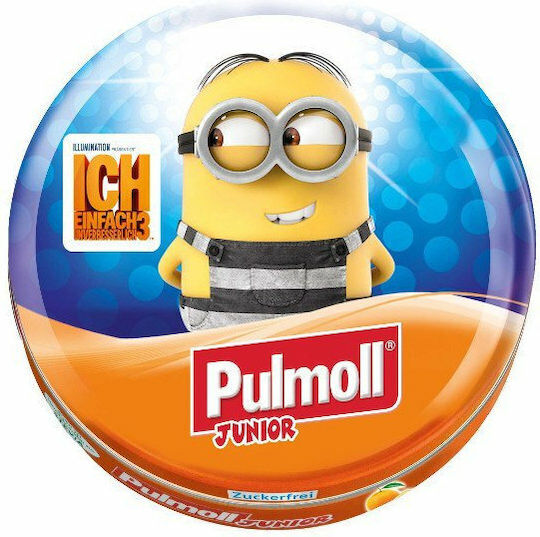 Pulmoll Junior Lozenges with Orange & Vitamins A,C and E Gluten-Free Orange 50gr