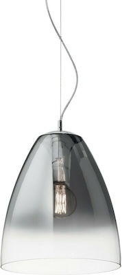 Ideal Lux Audi-20 SP1 Hängelampe für Fassung E27 Gray 35cmcm