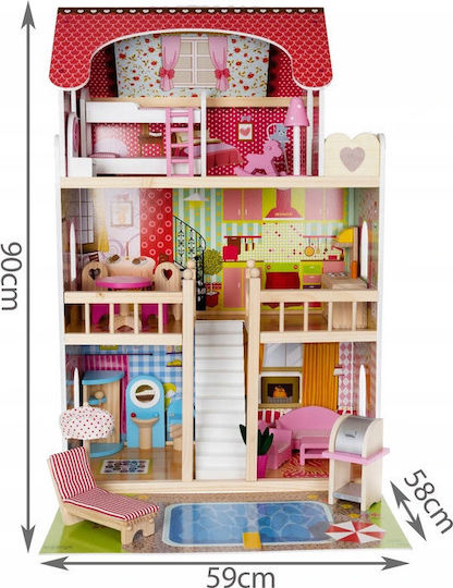Kruzzel Holzpuppenhaus