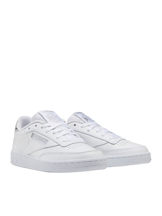 Reebok Club C 85 Γυναικεία Sneakers Λευκά