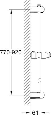 Grohe Euphoria Shower Slider Rail