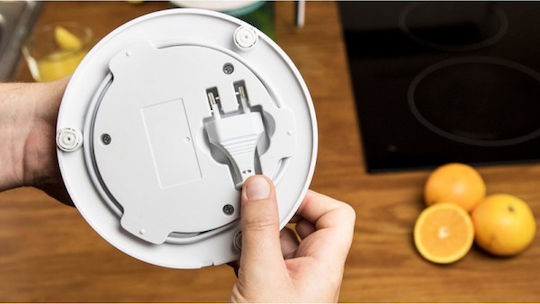 Cecotec Zitrus Easy 04068 Електрически сокоизстисквач 40W с капацитет 1л Бял