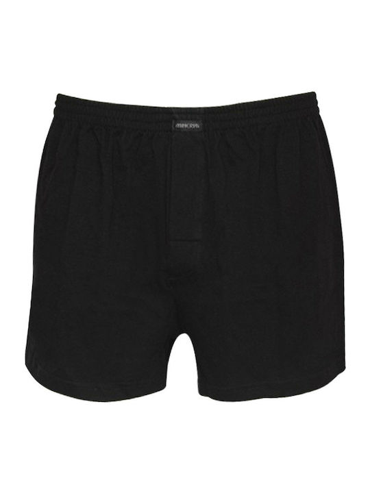 Minerva 96-23122 Men's Boxers Black 2Pack 96-23...