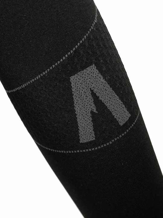 Alpinus Active Base Layer Bluza termica pentru barbati cu maneci lungi Negru