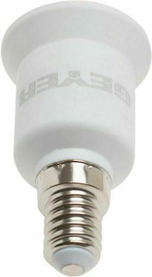 Geyer Adaptor Dulie de la E14 la E27 în culoarea Alb ADE14E27