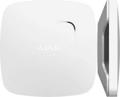 Ajax Systems FireProtect Αυτόνομος Ανιχνευτής Καπνού Smart µε Αισθητήρα Θερµοκρασίας Λευκός 20.52.131.221