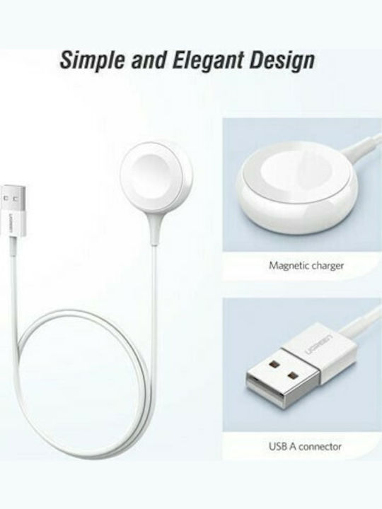 Ugreen Magnetic Charger Λευκό (Apple Watch)