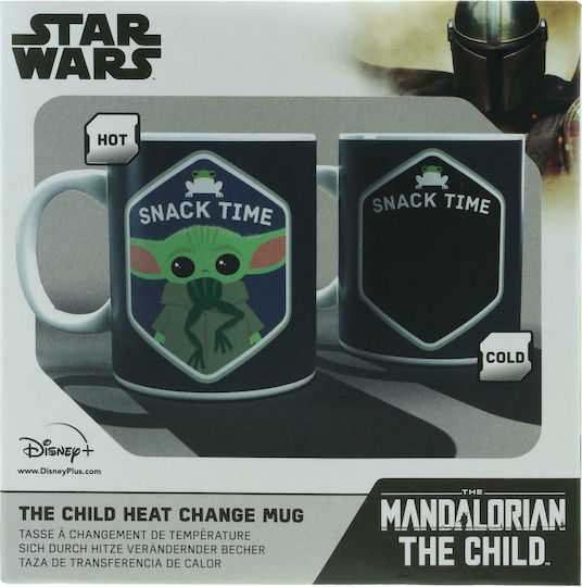 Paladone Star Wars: The Child Heat Change Mug Ceramic Gray 300ml
