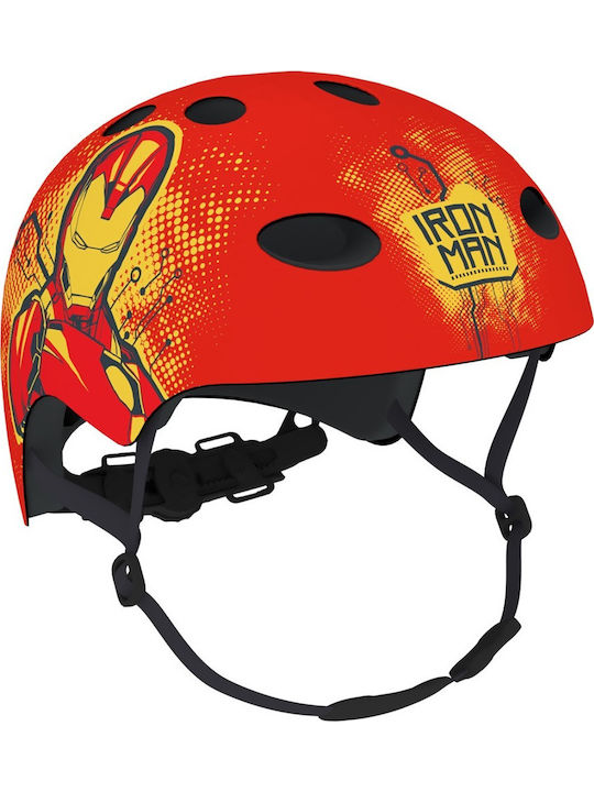 Seven Iron Man Kinderfahrrad- / Rollerhelm für Stadt Rot