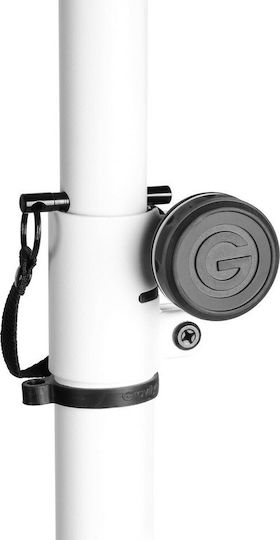 Gravity SP 5211 Tρίποδο Ηχείων PA ύψους 106-192cm σε Λευκό Χρώμα