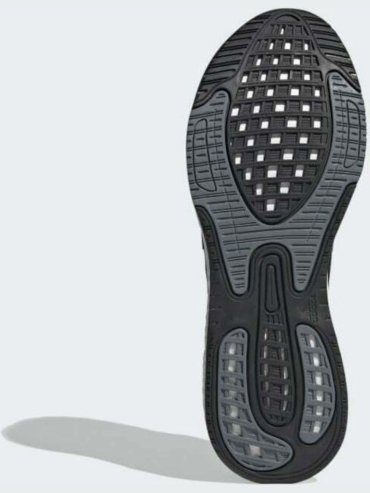 Supernova + Sport Shoes Running Core Black / Silver Metallic / Blue Oxide
