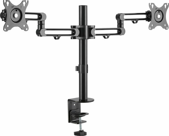 StarTech Stand Desk Mounted for 2 Monitors up to 32" with Arm (ARMDUAL3)