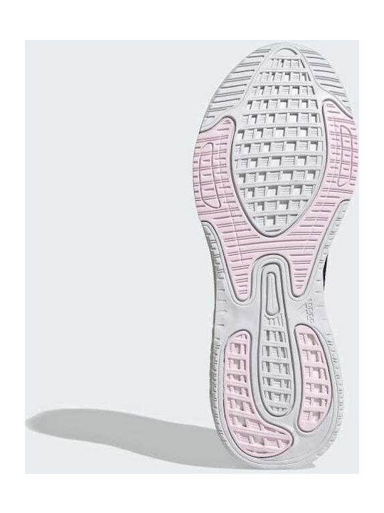 Supernova + Sport Shoes Running Core Black / Silver Metallic / Pink Met.