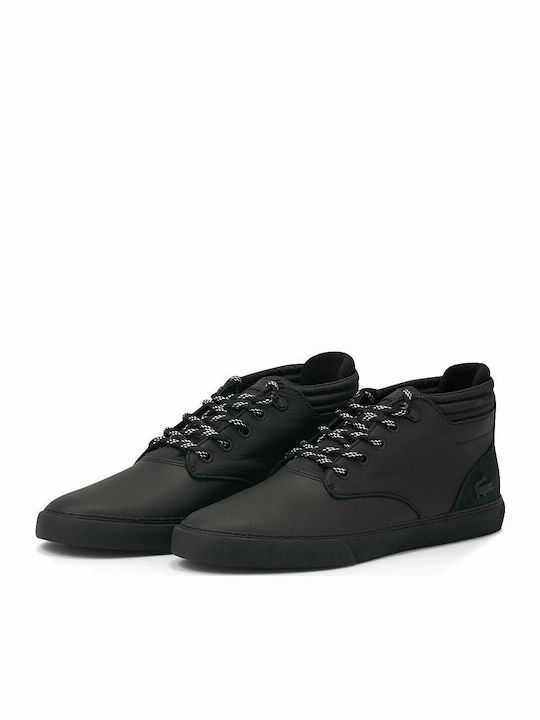 Leder Schwarz Herrenstiefel