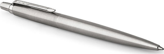Jotter Core Pen Set Ballpoint Medium with Fountain Pen Medium made of Steel Silver in a case (in a paper cassette)
