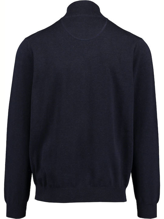 Men's Knitted Cardigan Navy Blue